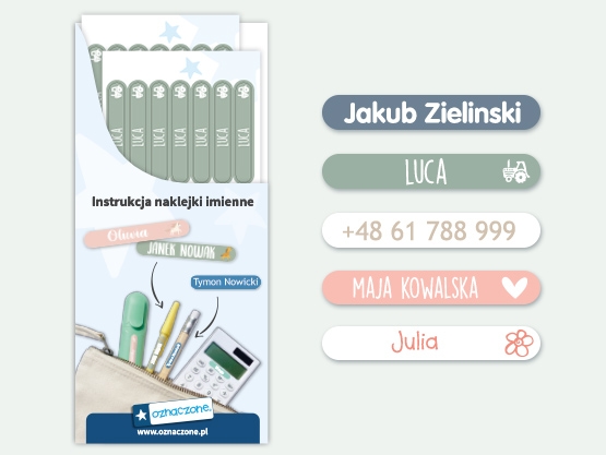 Mini naklejki
