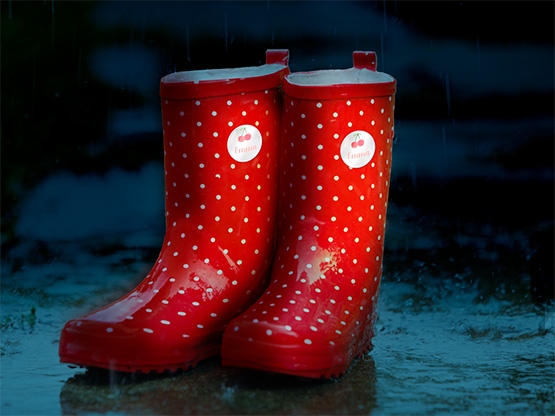 Tematyczne naklejki odblaskowe 