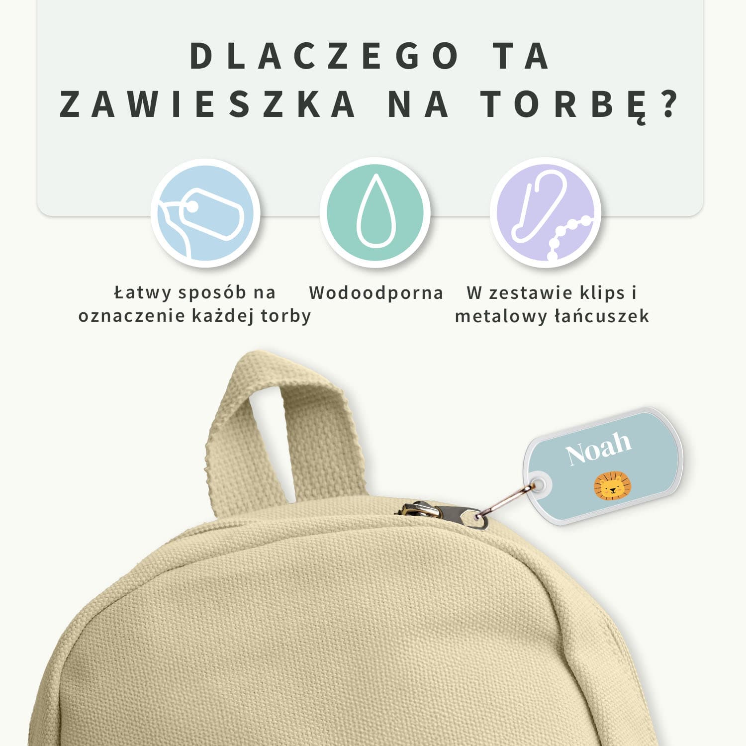Przywieszka do torby