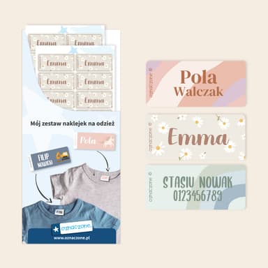 Naklejki na odzież Design