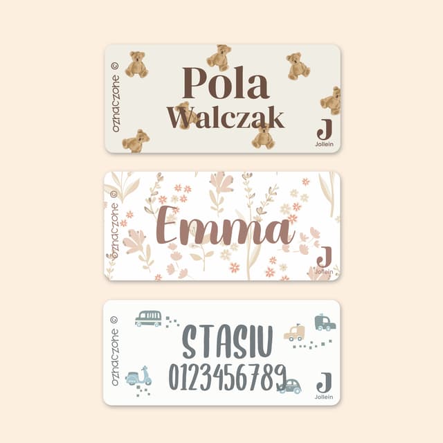 Naklejki na odzież Jollein