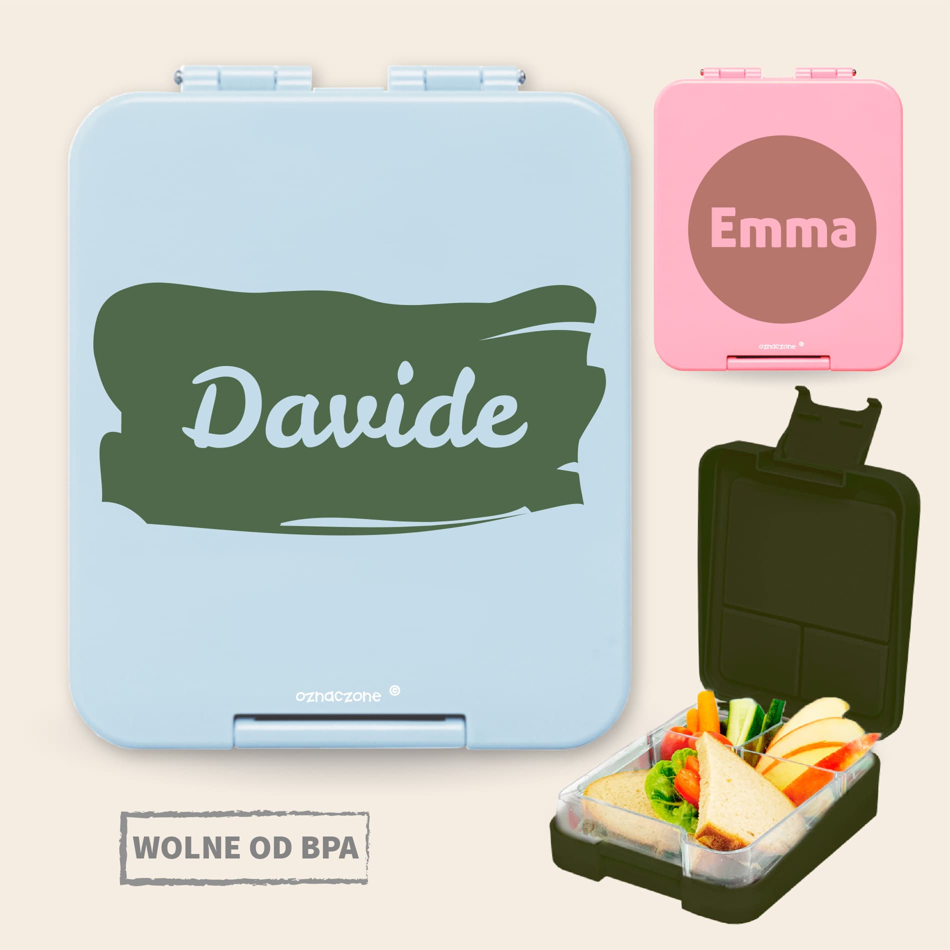 Lunchbox z imieniem Basic