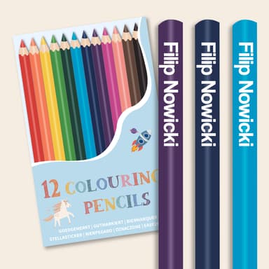Personalizowane kredki