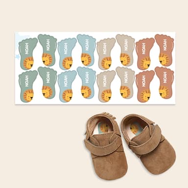 Personalizowane naklejki do obuwia