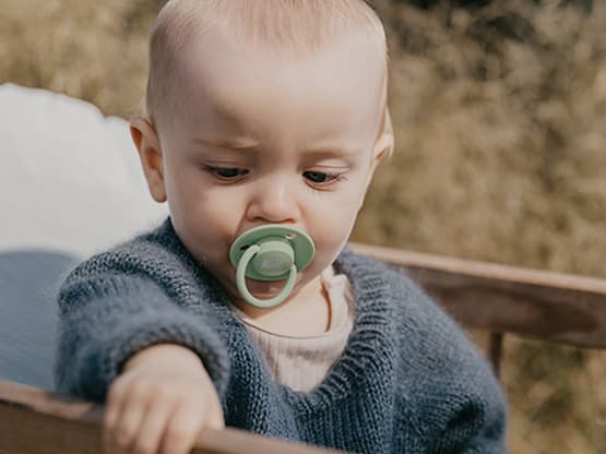 Silikonowy smoczek z imieniem BIBS