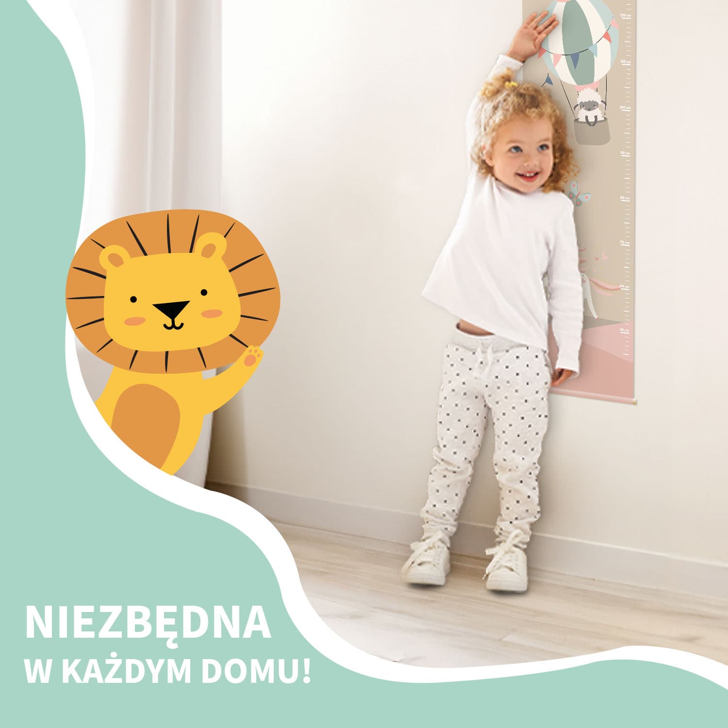 Personalizowana miarka wzrostu