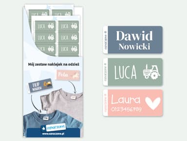 Naklejki na odzież
