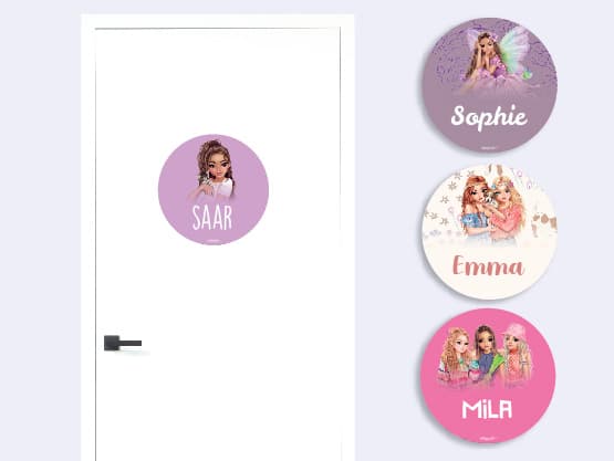 TOPModel Deurstickers
