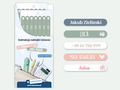 Mini naklejki