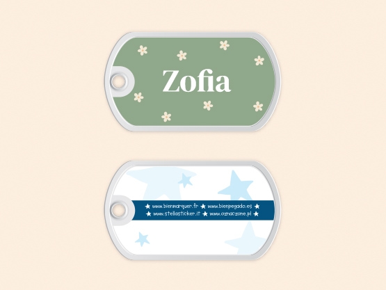 Personalizowana przywieszka do plecaka design