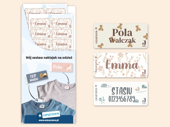 Naklejki na odzież Jollein