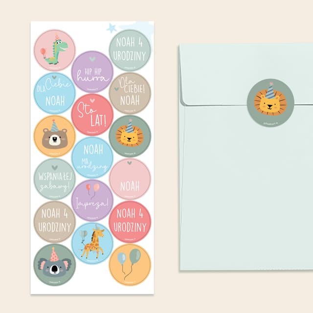 Naklejki okazjonalne-urodziny