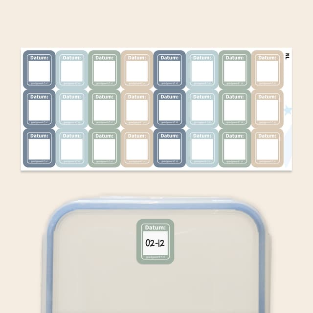 Naklejki datowniki