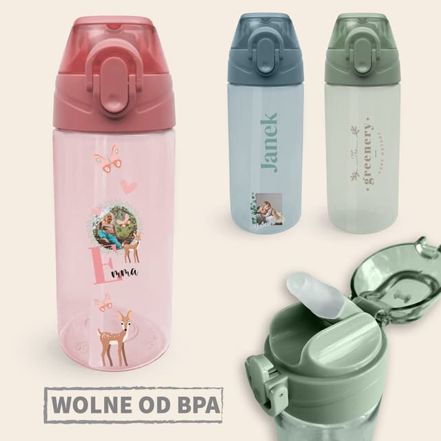 Bidon z własnym projektem