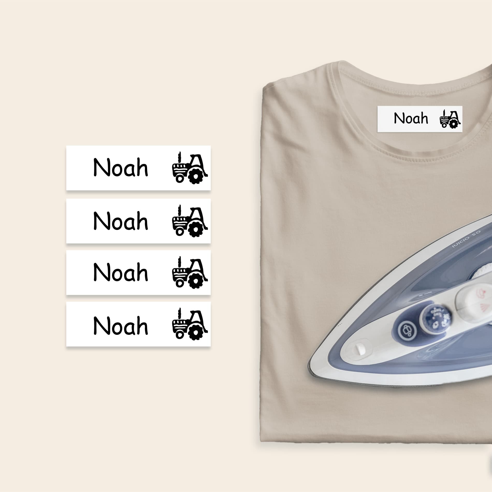 Naprasowanki imienne na ubrania