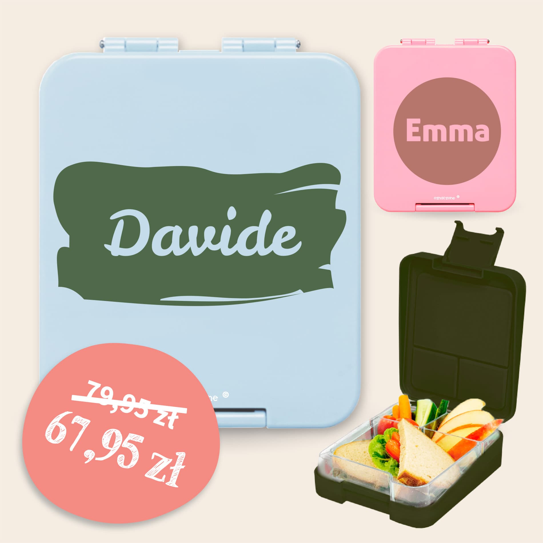 Lunchbox z imieniem Basic