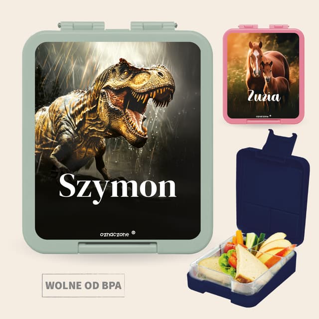 Lunchbox z imieniem – seria świat
