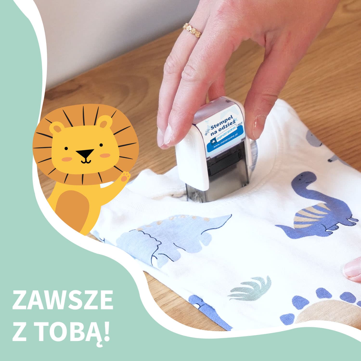 Pieczątka do odzieży