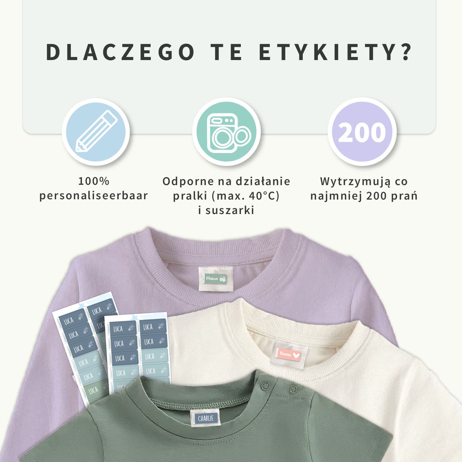 Naklejki na odzież