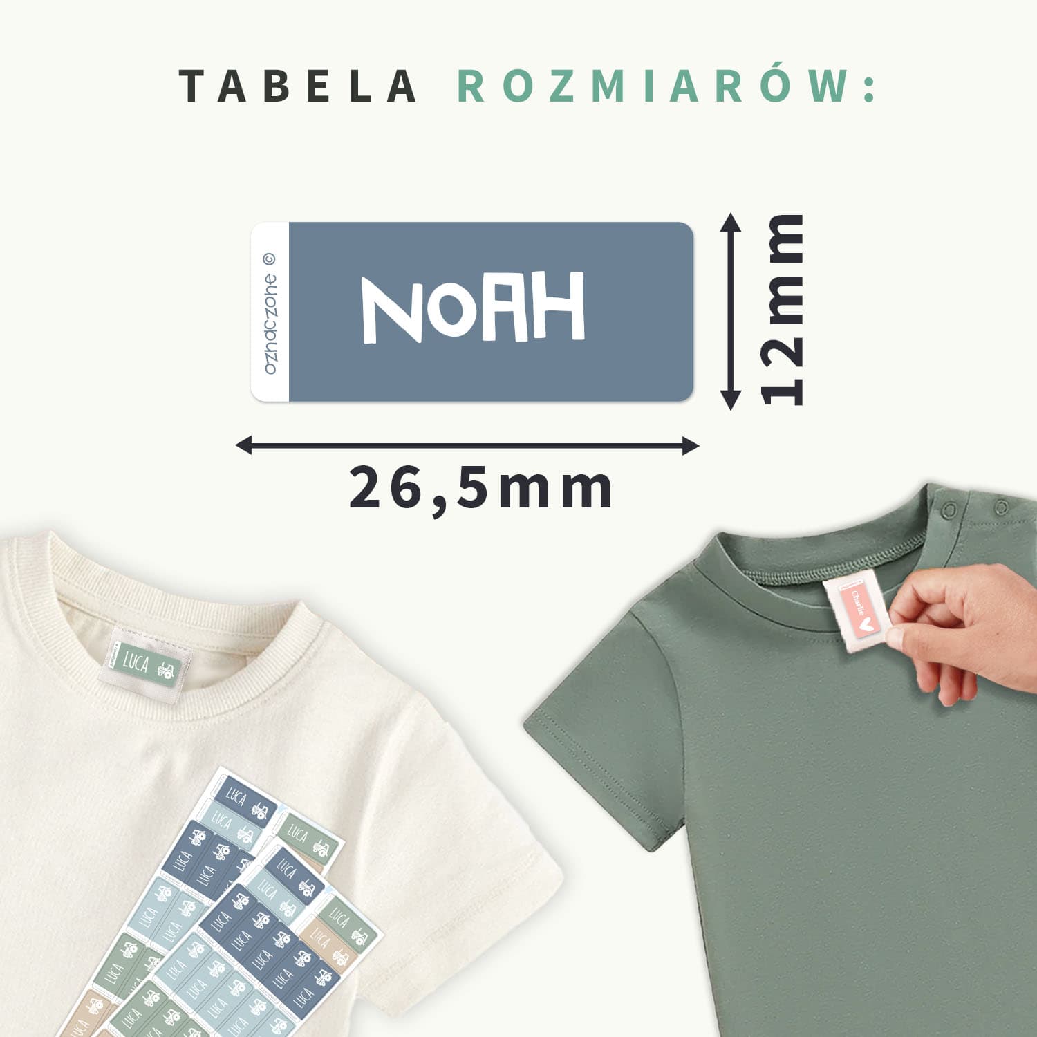 Naklejki na odzież