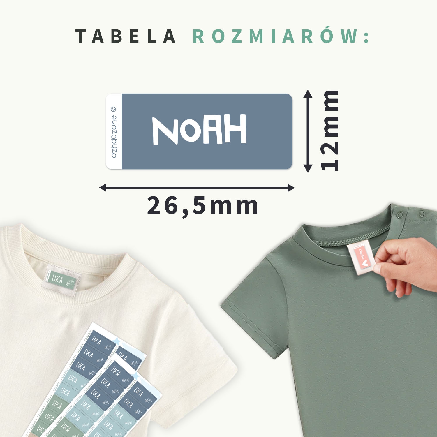 Naklejki na odzież