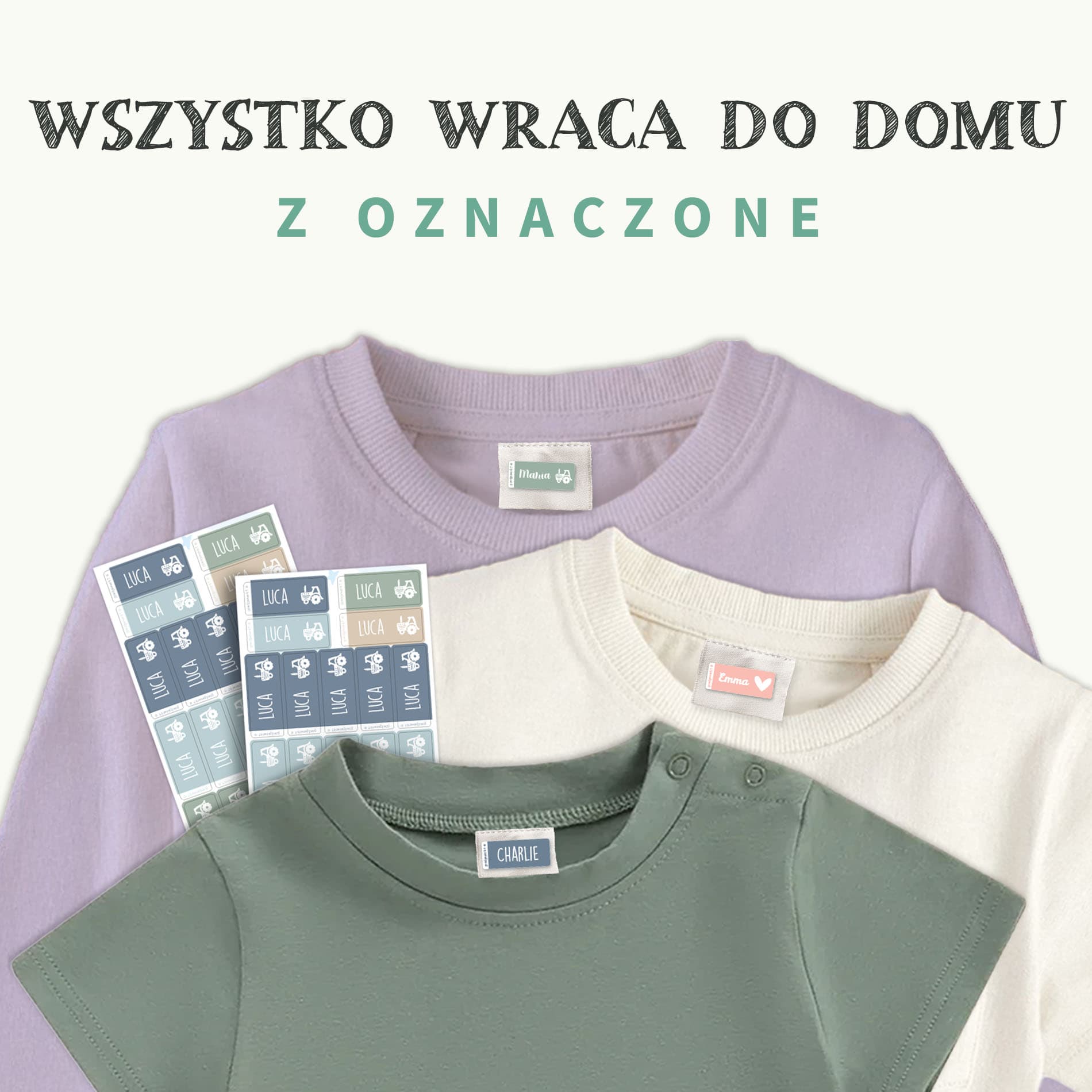 Naklejki na odzież