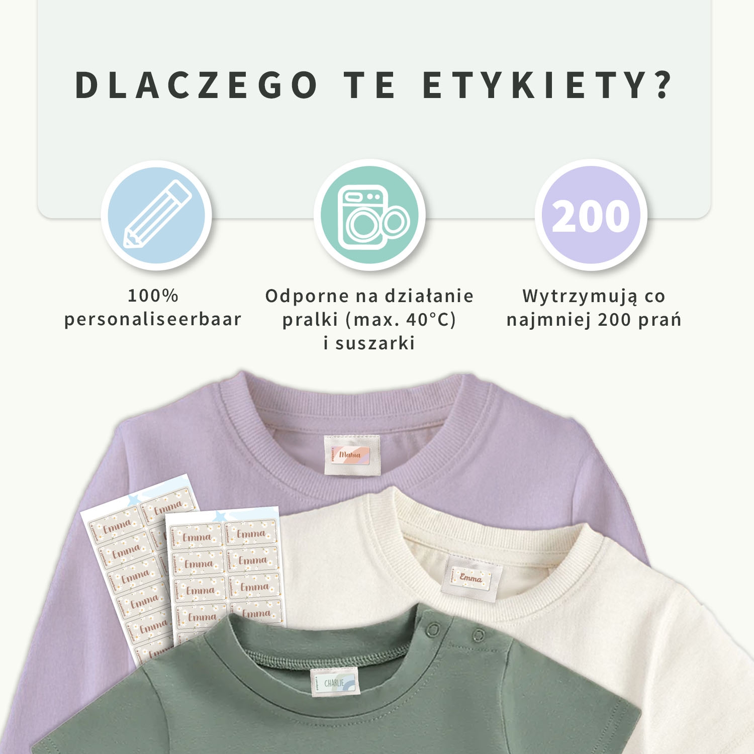 Naklejki na odzież Design