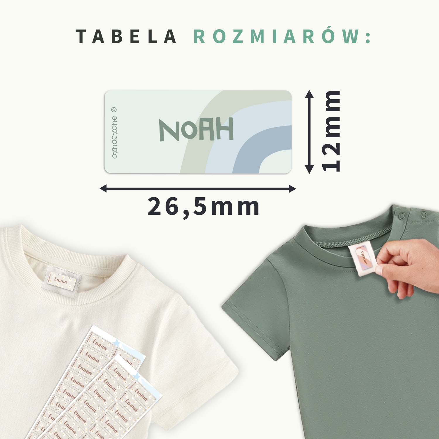 Naklejki na odzież Design