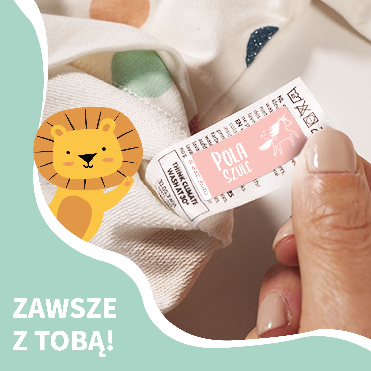 Naklejki na odzież - Jednokolorowy