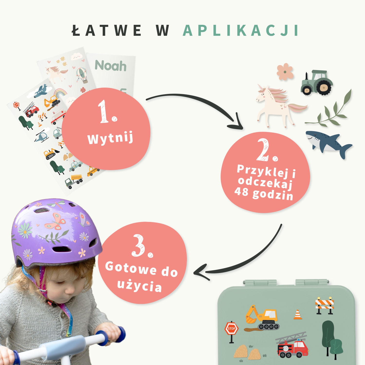 Naklejki samoprzylepne Stick & Style