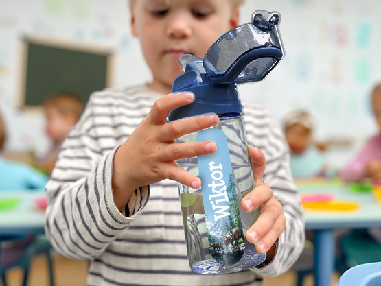Bidon z personalizacją - seria świat