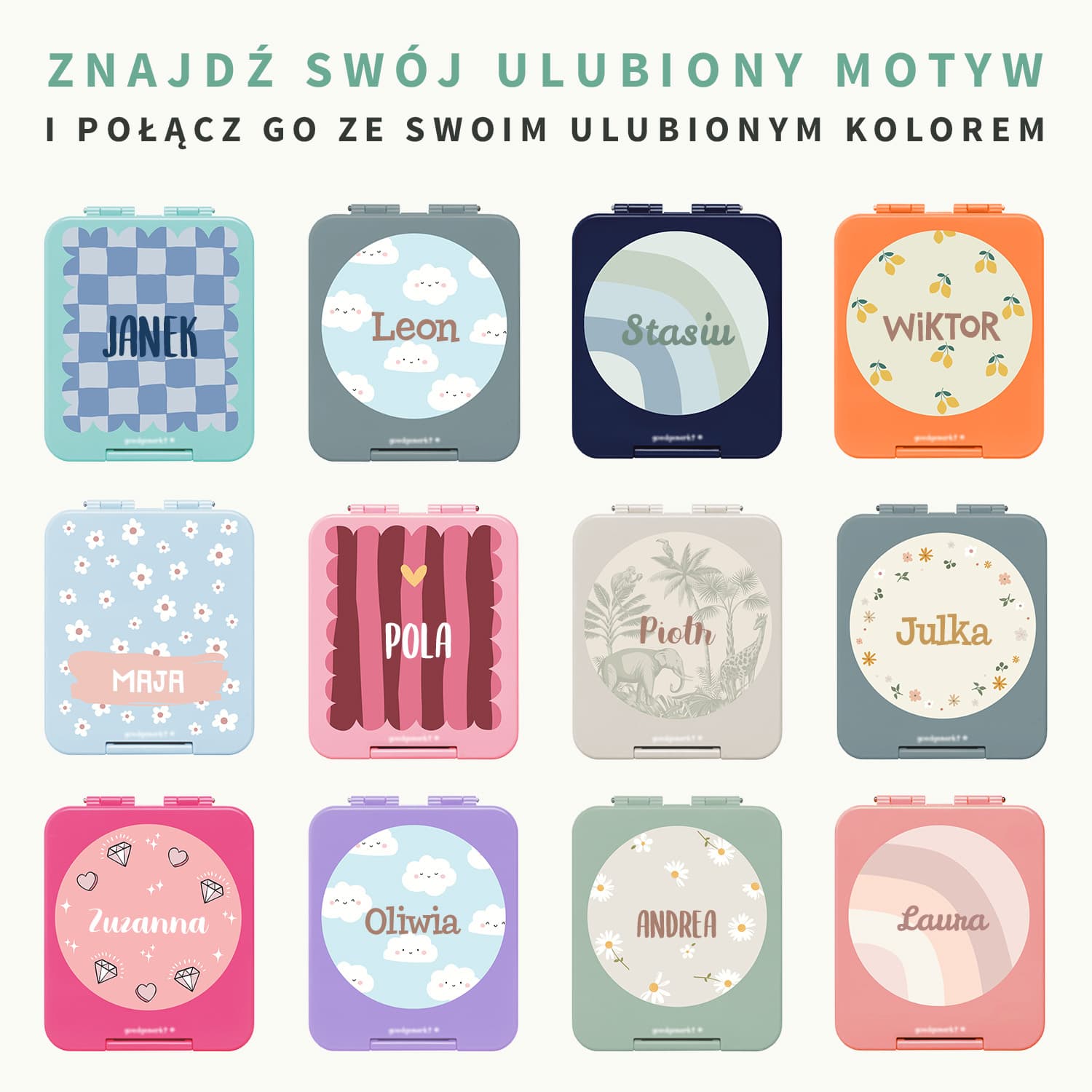 Lunchbox z imieniem Design