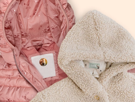 Zestaw naklejek na odzież świat