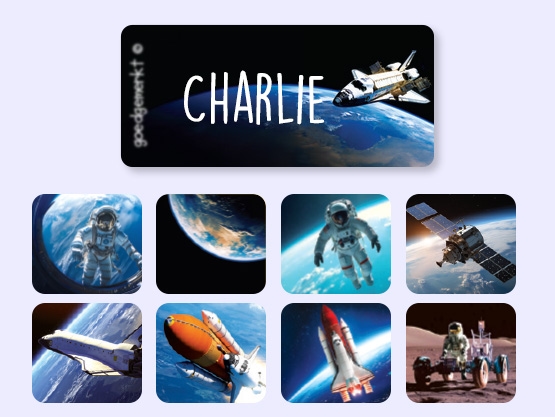 Naklejki na odzież świat