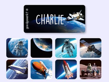 Naklejki na odzież świat