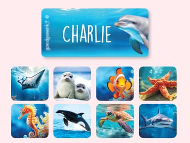 Naklejki na odzież świat