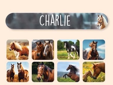 Mini naklejki imienne świat