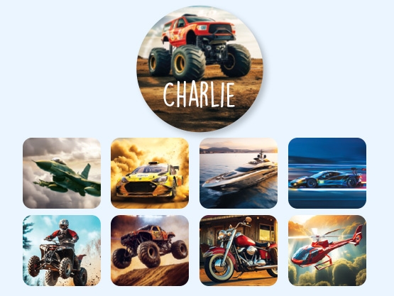 Okrągłe naklejki imienne świat