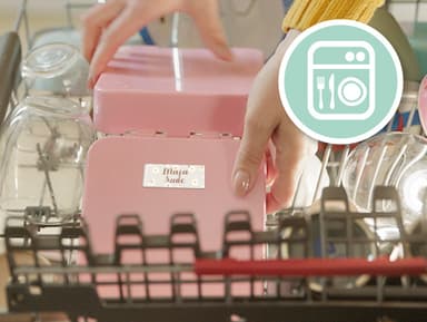 Małe naklejki imienne Design